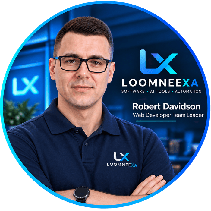 Robert Davidson, Web Developer Team Leader